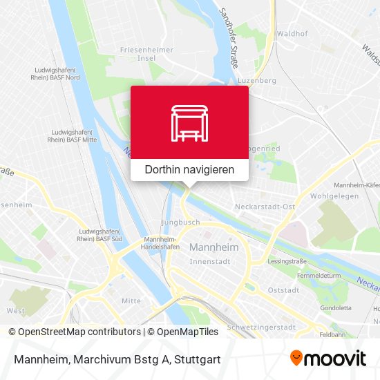 Mannheim, Marchivum Bstg A Karte