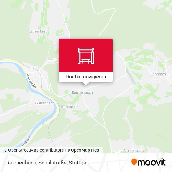 Reichenbuch, Schulstraße Karte