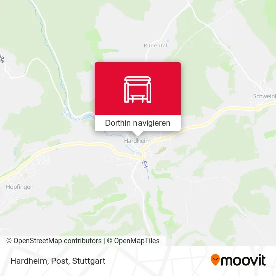 Hardheim, Post Karte