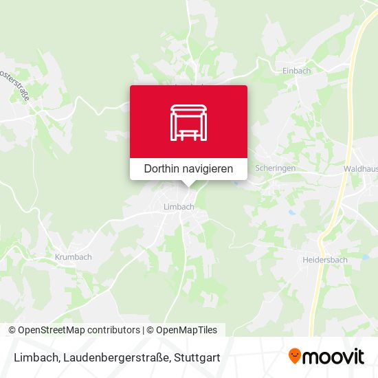 Limbach, Laudenbergerstraße Karte