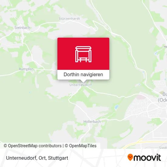 Unterneudorf, Ort Karte