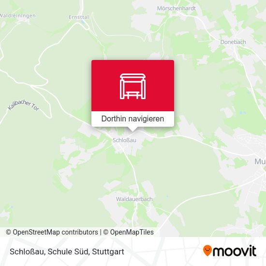 Schloßau, Schule Süd Karte