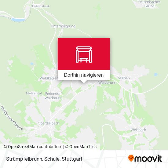 Strümpfelbrunn, Schule Karte