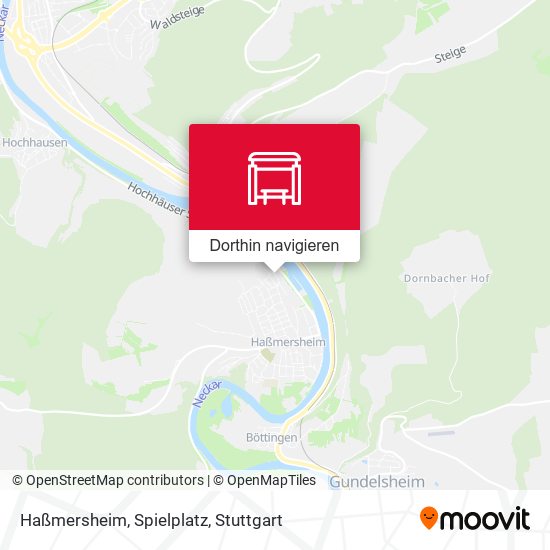 Haßmersheim, Spielplatz Karte