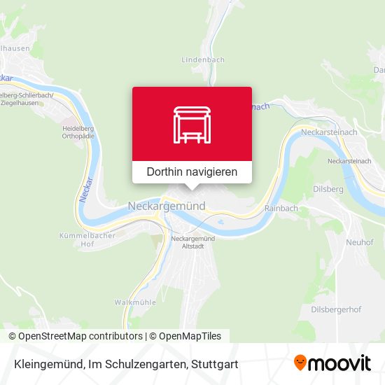 Kleingemünd, Im Schulzengarten Karte
