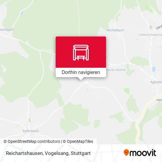 Reichartshausen, Vogelsang Karte