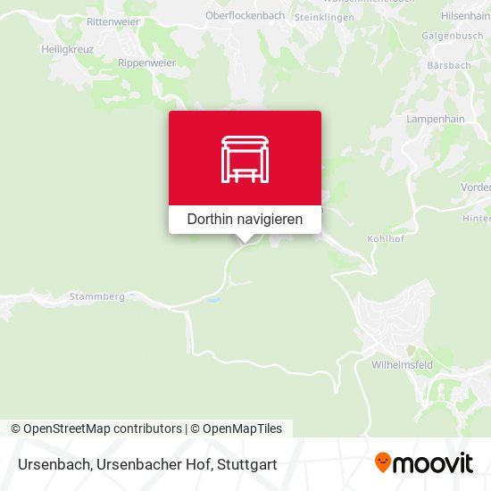 Ursenbach, Ursenbacher Hof Karte