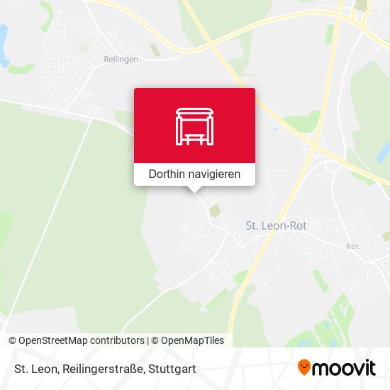 St. Leon, Reilingerstraße Karte