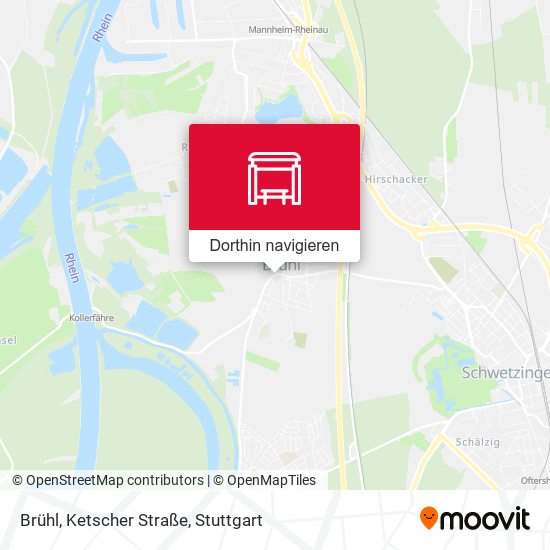 Brühl, Ketscher Straße Karte