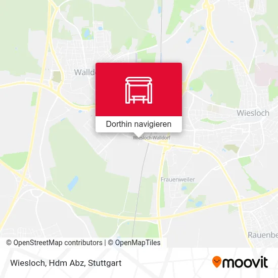 Wiesloch, Hdm Abz Karte