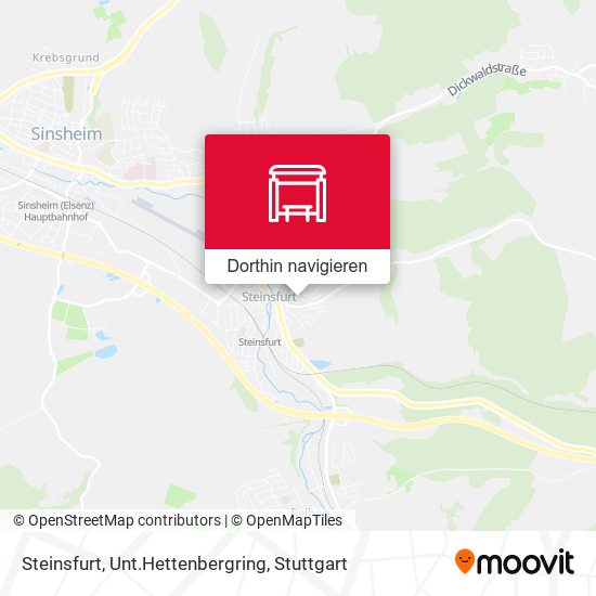 Steinsfurt, Unt.Hettenbergring Karte