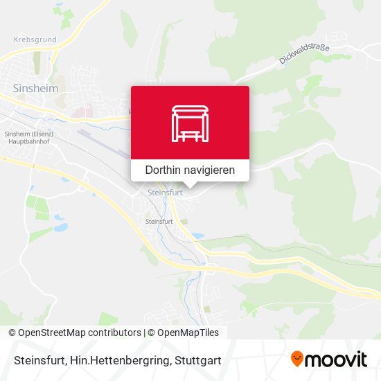 Steinsfurt, Hin.Hettenbergring Karte