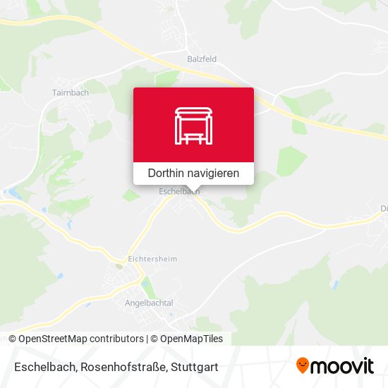 Eschelbach, Rosenhofstraße Karte