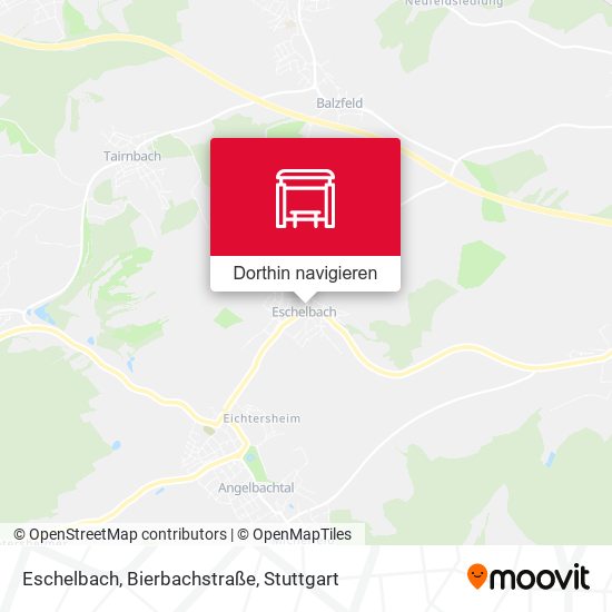 Eschelbach, Bierbachstraße Karte
