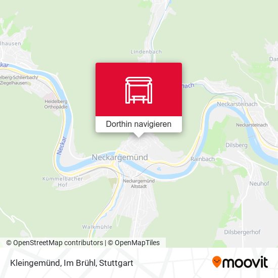 Kleingemünd, Im Brühl Karte