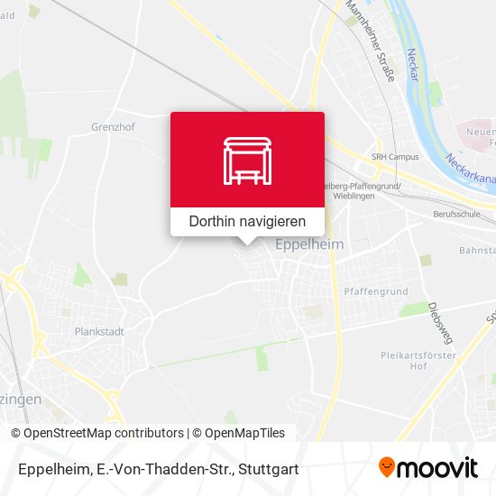 Eppelheim, E.-Von-Thadden-Str. Karte