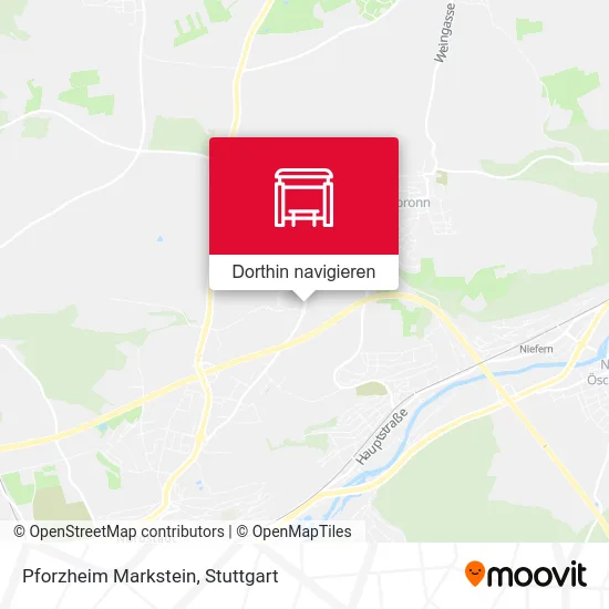 Pforzheim Markstein Karte