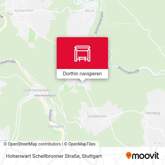 Hohenwart Schellbronner Straße Karte