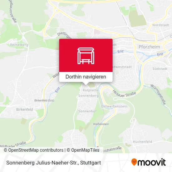 Sonnenberg Julius-Naeher-Str. Karte