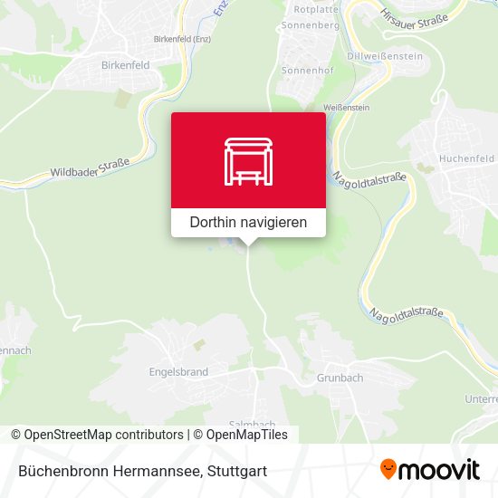 Büchenbronn Hermannsee Karte