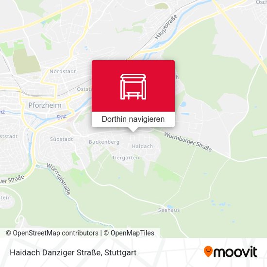 Haidach Danziger Straße Karte