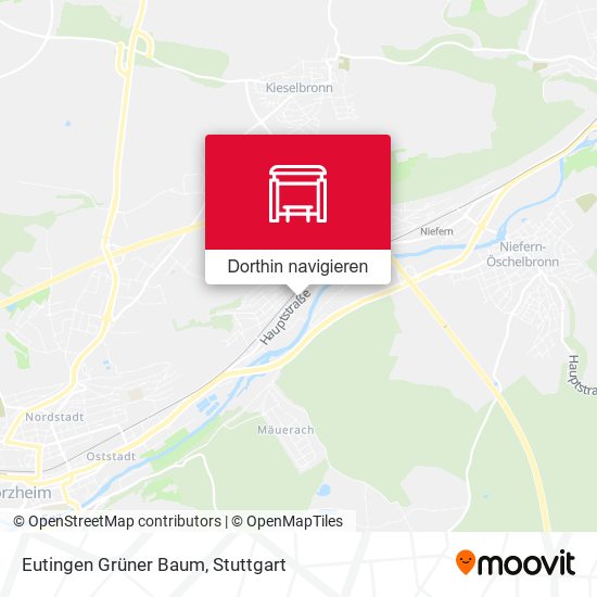 Eutingen Grüner Baum Karte