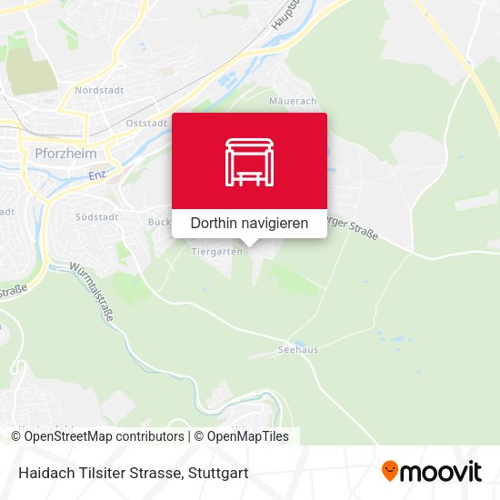 Haidach Tilsiter Strasse Karte