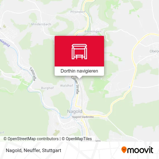 Nagold, Neuffer Karte