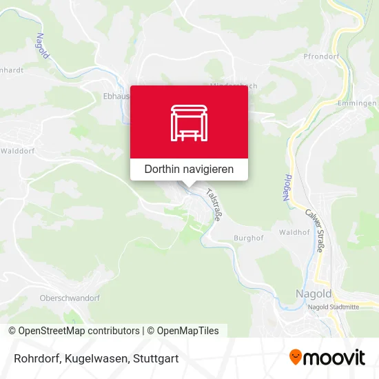 Rohrdorf, Kugelwasen Karte