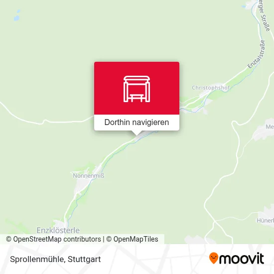 Sprollenmühle Karte