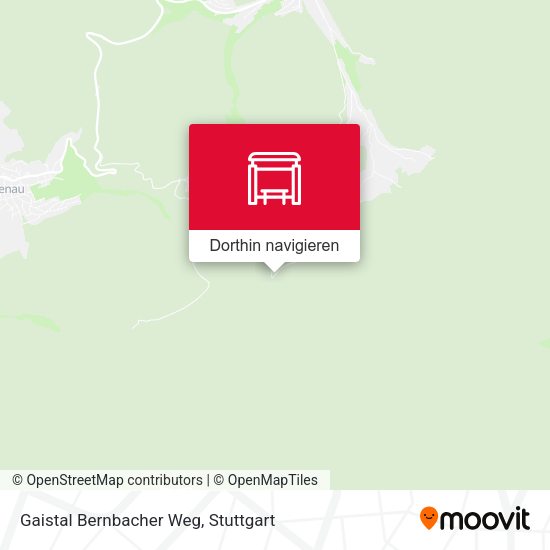 Gaistal Bernbacher Weg Karte