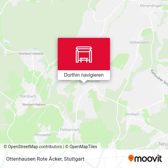 Ottenhausen Rote Äcker Karte