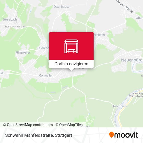 Schwann Mähfeldstraße Karte