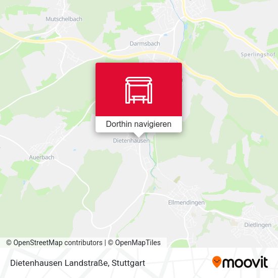 Dietenhausen Landstraße Karte