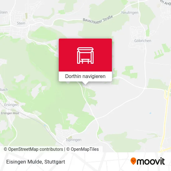 Eisingen Mulde Karte