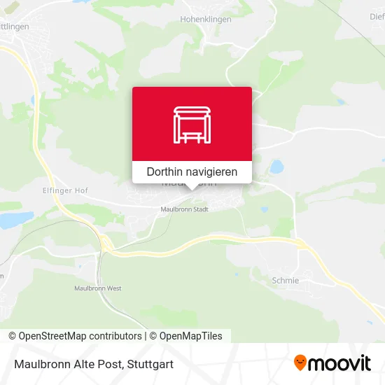 Maulbronn Alte Post Karte