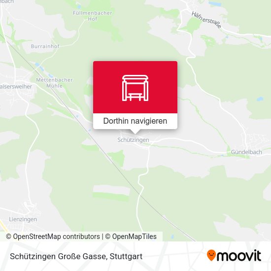 Schützingen Große Gasse Karte