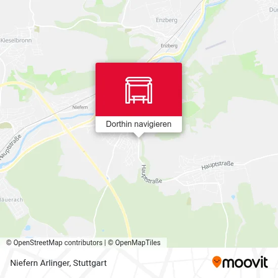Niefern Arlinger Karte