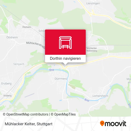 Mühlacker Kelter Karte