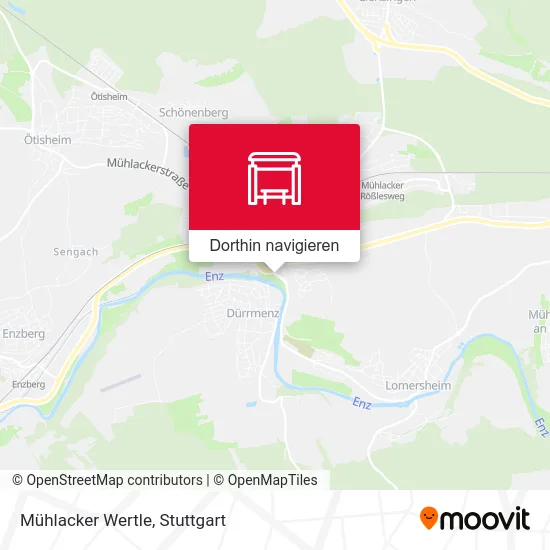 Mühlacker Wertle Karte