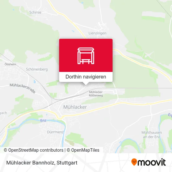 Mühlacker Bannholz Karte