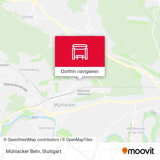 Mühlacker Behr Karte