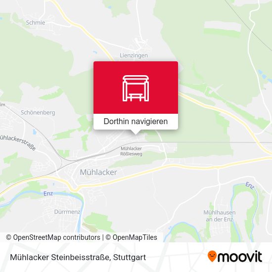 Mühlacker Steinbeisstraße Karte
