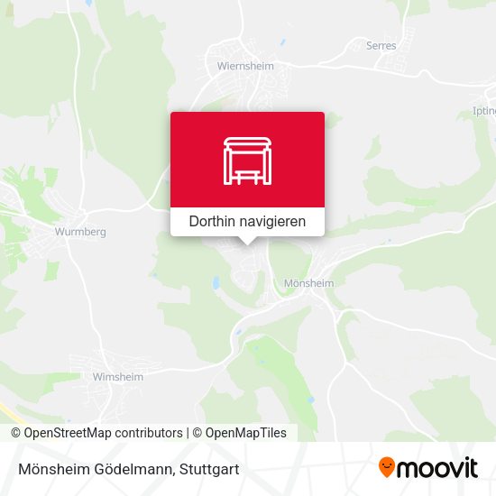 Mönsheim Gödelmann Karte