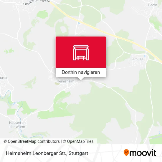 Heimsheim Leonberger Str. Karte
