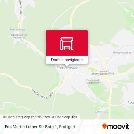 Fds Martin-Luther-Str Bstg 1 Karte