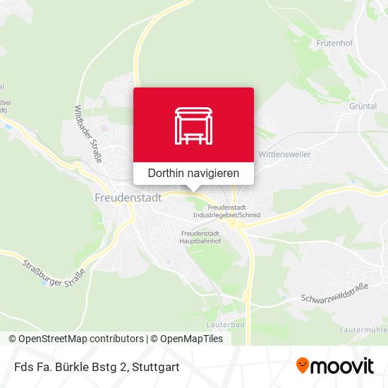 Fds Fa. Bürkle Bstg 2 Karte
