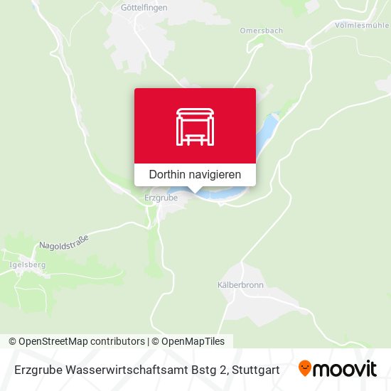 Erzgrube Wasserwirtschaftsamt Bstg 2 Karte