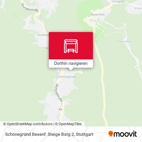 Schönegründ Besenf. Steige Bstg 2 Karte