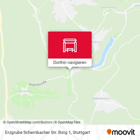 Erzgrube Schernbacher Str. Bstg 1 Karte